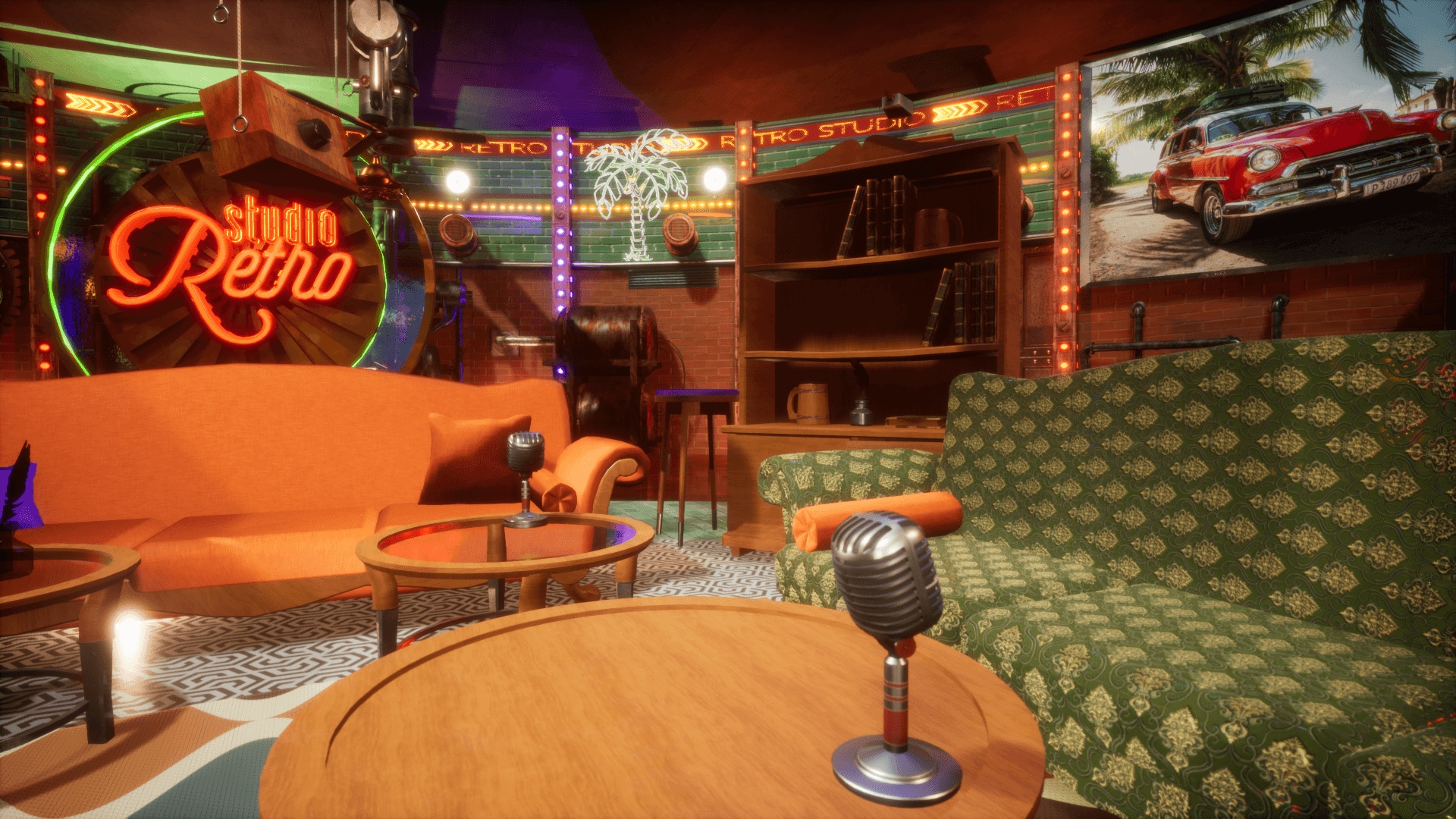 Retro Studio in Props UE Marketplace